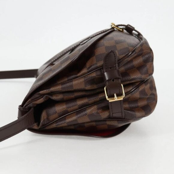 LOUIS VUITTON Damier Ebene Saumur 30 Shoulder Bag SPO - Picture 4 of 15